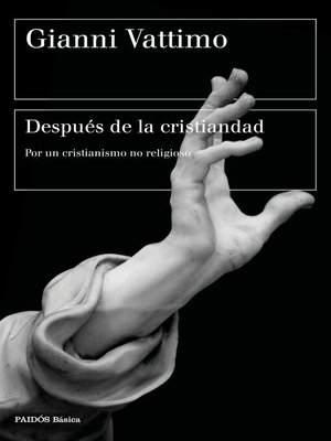 cover image of Después de la cristiandad